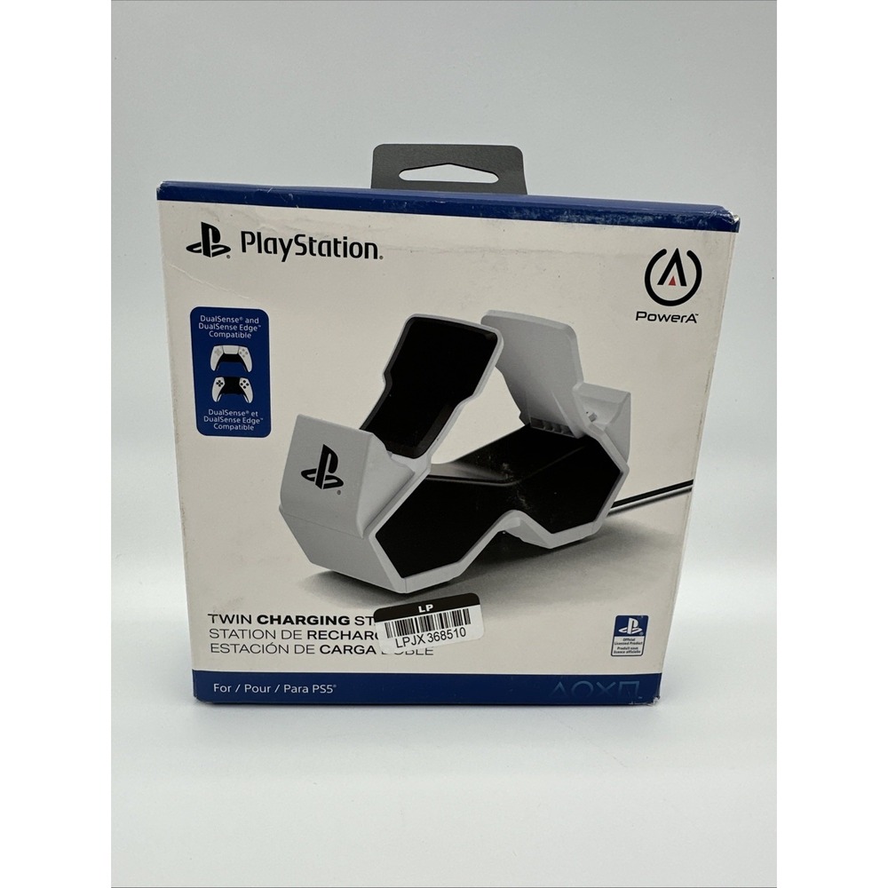 PowerA 1516956-01 Twin Charging Dock - Black/White